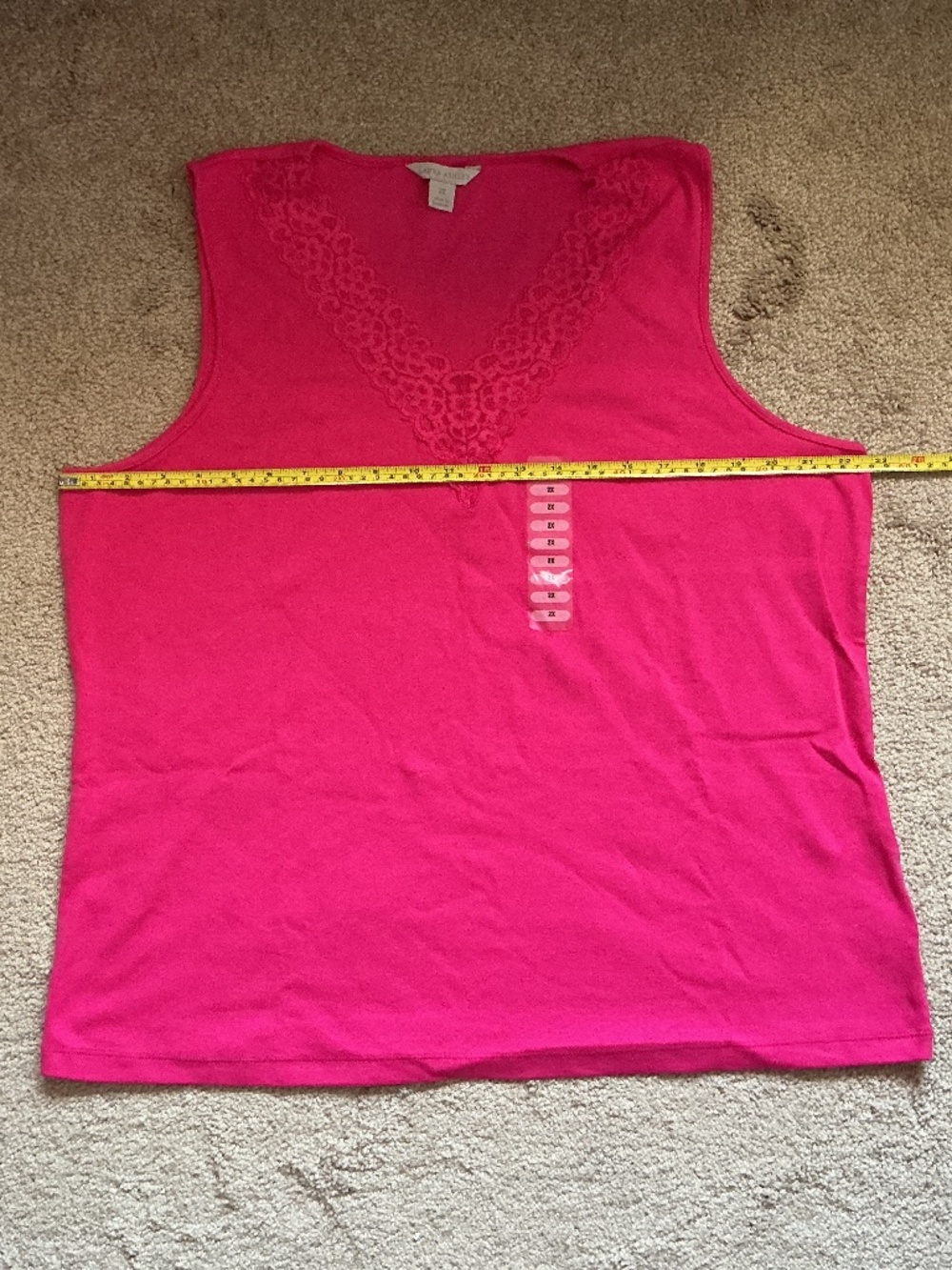 Bundle of 3 Laura Ashley NWOT Tank Top size 2X. - Picture 3 of 7